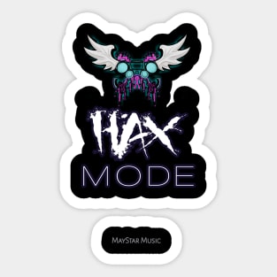 Hax Mode Gamer Quotes Sticker